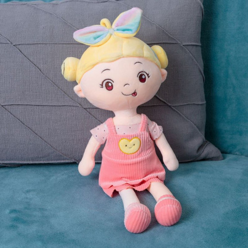 Мягкая игрушка Кукла Дуня в платье DL305209717O